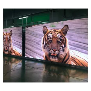 Panel dinding video 3D tahan air 960*960mm pameran Jerman display layar led luar ruangan dengan layar display led harga