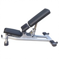 Banc de musculation réglable en acier avec logo personnalisé, banc multifonctionnel réglable, banc d'entraînement de luxe