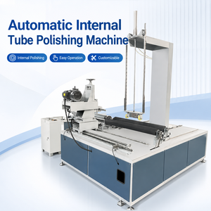 Machine de polissage automatique des tubes internes et externes pour tuyaux en acier inoxydable, tubes ronds, finition de surface des tubes métalliques - Product Image 2