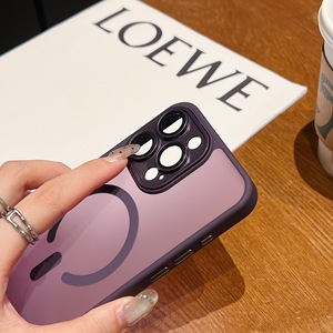Nuova Custodia Protettiva Trasparente per Telefono Cellulare in TPU PC Antiurto Magnetica per iPhone 16 15 <span class=keywords><strong>14</strong></span> 13 <span class=keywords><strong>Pro</strong></span> Max - Product Image 3