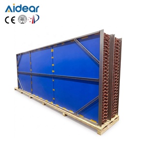 Échangeur de chaleur à tubes et ailettes en cuivre Aidear pour centres de données, unités de traitement d'air (AHU) et déshumidificateurs - Product Image 1