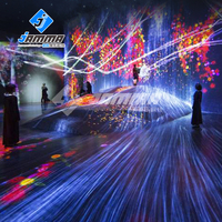 Simulateur AR de projecteur interactif tout-en-un d'extérieur pour multi-usages avec des fonctionnalités de simulation de réalité d'augmentation immersive