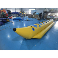 Bateau banane gonflable de qualité commerciale, kayak gonflable avec bâche en PVC de 0,9 mm, meilleure qualité au meilleur prix