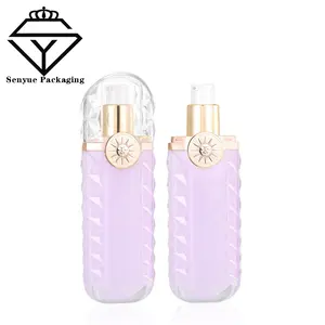 30ml Press Sunscreen Bottle Double-layer Isolation Concealer Sunscreen Essence Lotion Bottle Liquid Foundation Packaging