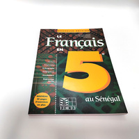 Venta al por mayor logotipo personalizado francés primaria secundaria estudiantes escolares después de clase lectura referencia enseñanza libro de texto impresión