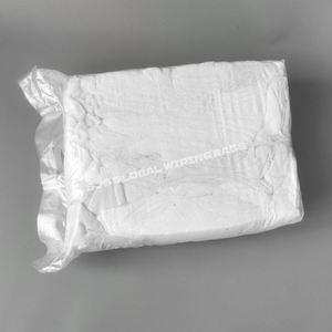 Trapos de Algodón Reutilizables para Absorción de Agua y Aceite, Trapos de Algodón Blancos para la Cara, Trapos de Algodón Industriales de 25 kg para Limpieza - Product Image 1