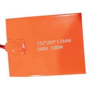 อุปกรณ์แผ่นทำความร้อนไฟฟ้า/เตาอุ่นน้ำมันเสียแบบซิลิโคนอุตสาหกรรมที่ผ่านการทดสอบความร้อนแล้ว - Product Image 3