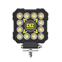 DXZ 4C-BQ-F Vente en gros, lampe de travail LED étanche IP68, 2400LM, 9-36V DC, faisceau spot, portée de 189m, lampe de conduite tout-terrain