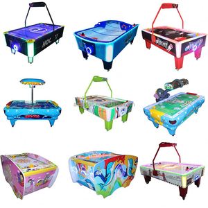 Table de hockey sur air d'intérieur à monnayeur pour centre de divertissement, machine de jeu d'arcade pour centre de jeux - Product Image 1