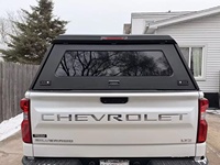 Capot de camionnette en aluminium imperméable pour Ford F150 Heavy Duty, compatible avec Isuzu D-Max et Mitsubishi L200