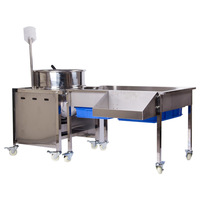 Mini machine à pop-corn au caramel au gaz automatique et commerciale industrielle et professionnelle de haute qualité