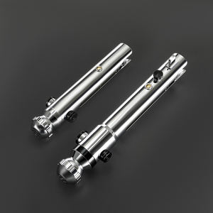 Spada Laser LGT Double Asoka 92cm con Cambio Colore LED, Impugnatura in Metallo, Suono e Effetto Flash, Supporto per Giochi Unisex, Regalo - Product Image 5