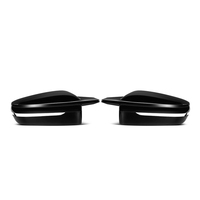 Coques de rétroviseurs latéraux de remplacement style G8x noir brillant pour G20 G30 G22 G42 G11 G14 G15 G16 2017-2026, ensemble de garnitures en ABS injecté