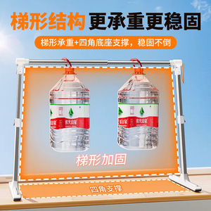 Aluminum Alloy Mini <b>Clothes</b> <b>Rack</b> Adjustable Telescopic Rod Floor Standing <b>Drying</b> <b>Rack</b> For Balcony Bay Window - Product Image 5