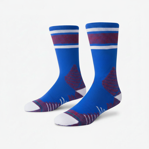 Chaussettes décontractées de haute qualité pour hommes Chaussettes confortables antidérapantes avec impression personnalisée en polyester Bas du corps Chaussettes d'hiver pour hommes - Product Image 1