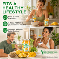 Lenm Private Label Voedingsmiddelkwaliteit Oceaan Superfood Mango Ananas Smaak Wildgeplukt Ierse Zeealg Gel voor Energie en Vitaliteit Ondersteuning