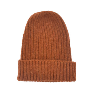 Chapeau d'hiver pour hommes et femmes, chapeau chaud tricoté en laine, mode d'hiver solide, bonnet Hip-hop unisexe - Product Image 6