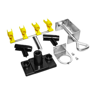 Soporte para bolígrafo con aerógrafo, 6 piezas, con clip, ángulo ajustable, para obras de arte, aluminio, portátil - Product Image 4