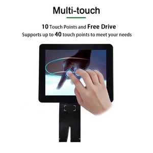 8.4 인치 멀티터치 지원 정전식 PCAP 장갑 USB 인터페이스 EETI3189/ILITEK2510 터치 스크린 유리 중간 크기 - Product Image 4