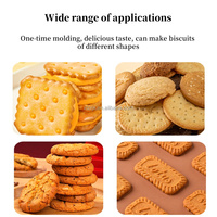 Prix de la petite machine de table bon marché mini machine de fabrication de biscuits au lait et au gingembre fourrée au chocolat au Bangladesh