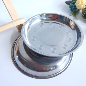 Platos y Cuencos de Imitación de Acero Inoxidable de 16 cm, Recipientes Grandes para Verduras, Uso en Hoteles, Color Sólido - Product Image 2