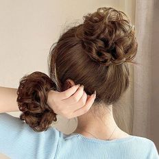 Gopchang Band marrone chiaro Remy capelli di trama morbida e confortevole sciolto onda profonda e stile dritto brillante capelli umani usura - Product Image 1