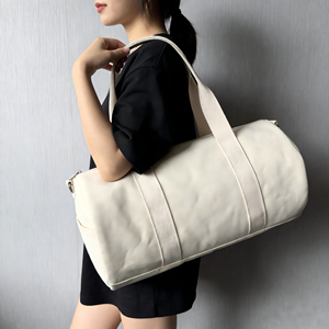 Bolsa de Viaje con Ruedas y Logotipo Personalizado, Estilo de Vida 2026, Gran Capacidad, Deportiva, de Fin de Semana, Impermeable, de Lona Redonda para Mujer - Product Image 1