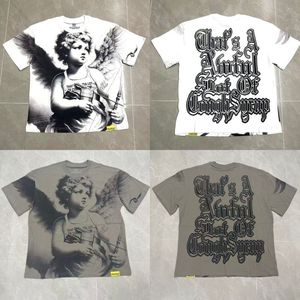 C'est vraiment beaucoup <span class=keywords><strong>de</strong></span> sirop contre la toux ! T-<span class=keywords><strong>shirt</strong></span> à manches courtes avec imprimé graphique <span class=keywords><strong>de</strong></span> style américain pour l'été, pour hommes et femmes - Product Image 2