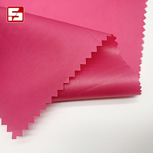Tela de Tafetán de Poliéster Suave y Cómoda de 190t 210t, Tela de Tafetán <span class=keywords><strong>Pompadour</strong></span> para Forro, Tela Impermeable para Paraguas y Abrigos para Exteriores - Product Image 2