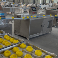 Edelstahl-Baozi-Maschine Motorgetriebener Dampfbrötchen-Hersteller Brötchenmaschine