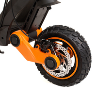 Moteur de moyeu à roue arrière 1200W pour trottinette électrique G3 OEM/ODM, batterie 18AH, pneus tout-terrain sous vide en alliage d'aluminium de 10 pouces