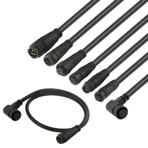 Ip67 Nmea 2000 Marine Kan Netwerk Plastic Waterdichte 3 4 5 8 12 Pin Power Man Vrouw M12 Ronde Connector