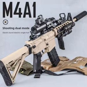 Jouet électronique d'alimentation en <span class=keywords><strong>eau</strong></span> inférieure réglable électriquement de type M4 <span class=keywords><strong>pistolet</strong></span> en plastique à éjection de balles molles pour garçons - Product Image 4
