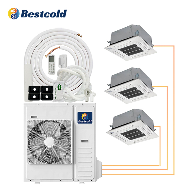 Factory Villa Innovative Design Low Energy Consumption Wi-Fi Enabled OEM Remote Control Multi Zone Air Conditioner