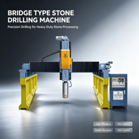 Machine de découpe de pierre industrielle Jinzuan MYZK-300 de type portique, puissance 15 kW, pour colonnes en marbre