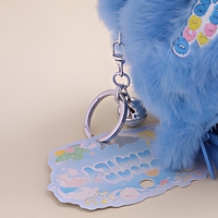 Porte-clés en peluche Océan, pendentif doux en forme d'animal marin, breloque de sac, accessoire de porte-clés sur le thème marin