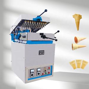 เครื่องขึ้นรูปขึ้นรูปทำไอศกรีมวาฟเฟิลทรงกรวยกินได้ทำจากสเตนเลสอัตโนมัติ - Product Image 6