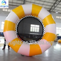 Trampolín de agua inflable, cuerda elástica, buen precio, hermético