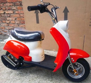 HAYA Super Scooter <span class=keywords><strong>Pocket</strong></span> <span class=keywords><strong>Bike</strong></span> 49cc 2 temps refroidi par air, moto tout-terrain à essence/diesel avec frein à disque et transmission par chaîne - Product Image 2