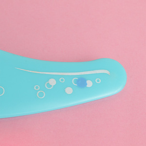 Brosse de bain pour bébé, dessin animé, 16x6.7x2.5cm, poils doux pour le soin de la peau des enfants - Product Image 4