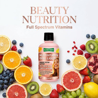 Multivitamine liquide best-seller, riche en nutriments et antioxydants, pour aider à maintenir le système immunitaire, sous forme liquide orale