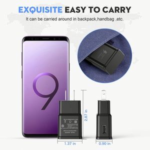 Wall Charger <b>Adapter</b> Fast Charging <b>Micro</b> <b>USB</b> Cable for Sams S7/S7 Edge/S6/S6 Plus/A6/J7/J3/ Note 5 4 - Product Image 2