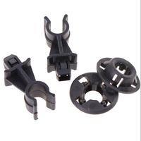 Support de Capot de Voiture Universel Antidérapant en Nylon Plastique Noir pour Tige de Soutien du Capot