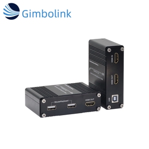 Commutateurs intelligents 109KVM Mini 4K 60Hz 2.0 HDCP 2.2 KVM USB sur <span class=keywords><strong>fibre</strong></span> optique multimode OM4 Convertisseur de média Autres commutateurs - Product Image 3