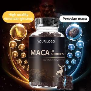 Caramelle Gommose OEM di Maca e <span class=keywords><strong>Ginseng</strong></span> 60 Pezzi Integratore Naturale per Energia Masticabile - Product Image 3