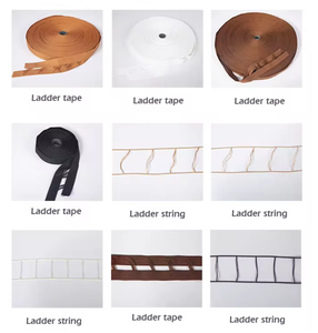 Vải Polyester nhôm gỗ Venetian mù thành phần phụ kiện cửa sổ mù thang băng hoặc thang chuỗi - Product Image 4