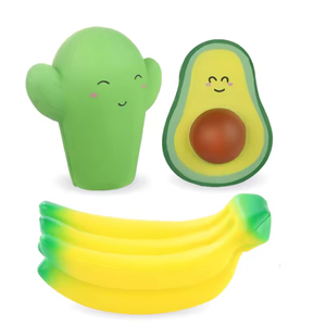 Pelotas Antiestrés de PU Suave con Forma de Fruta, Ecológicas, Juguetes Sensoriales para Niños y Adultos, Venta al Por Mayor de Fábrica, Alta Calidad - Product Image 4