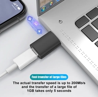 Nouvel adaptateur USB vers USB-C en aluminium, type C femelle vers USB3.0 mâle, convertisseur de chargeur, adaptateur de type C pour ordinateur portable Macbook