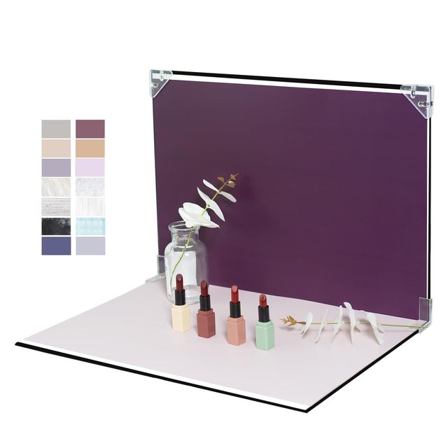 YEAH Jewelry Food Small Product Flat Lay Props Photography Photo Table Top Backdrops Board and Background Paper Kit