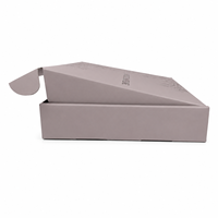 Boîtes d'expédition auto-érectables en kraft imprimées en couleur recto-verso personnalisées, écologiques, en carton ondulé recyclé